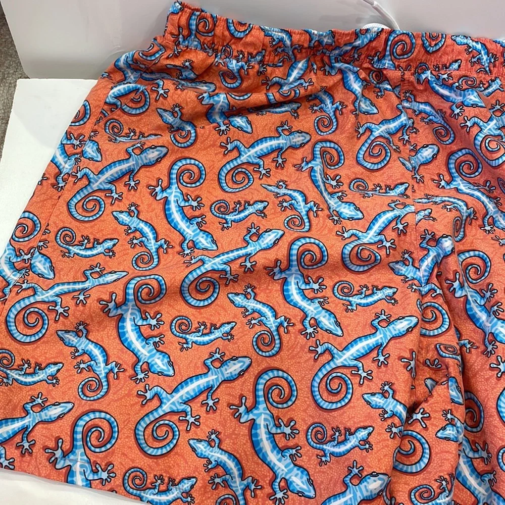 Vineyard Vines Red and Blue Swim Trunks